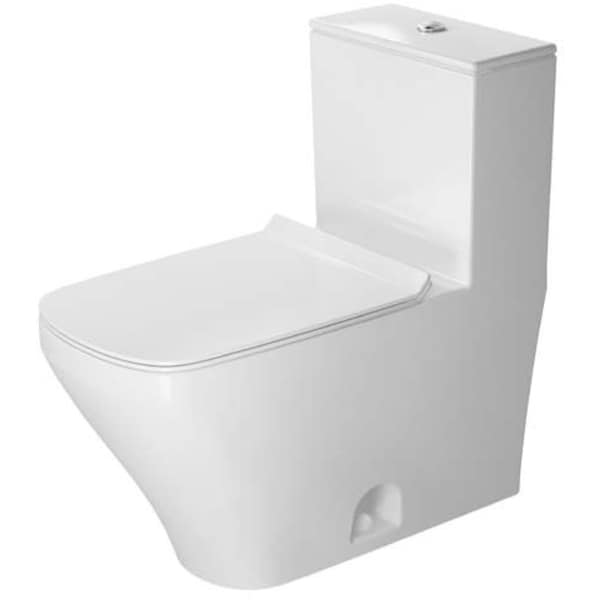 One-Piece Toilet Durastyle w/Mechan., Siphon Jet, Elong., Het Wh